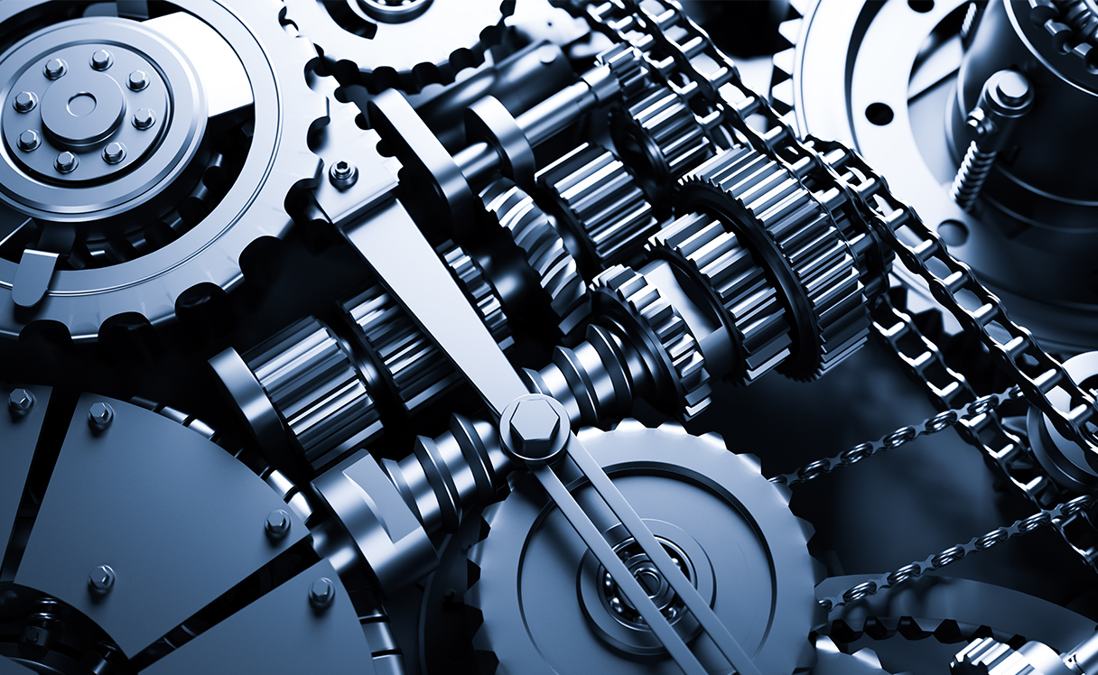 Verwerking van machineonderdelen